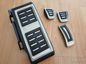 Nerezove sportove pedale naslapy MANUAL / DSG - 5