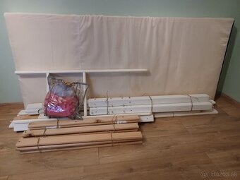 Detská vyvýšená posteľ s matracom - 5