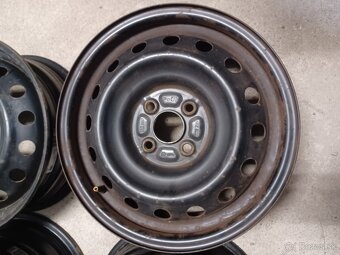4x100, R15 plechové disky - 5