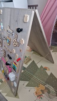 Montessori edukačná obojstranná tabuľa 60 x 90 - 5