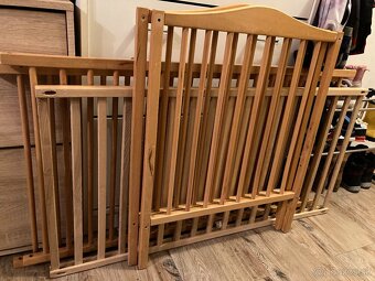 Drevená postieľka s celým prislusenstvom - 5