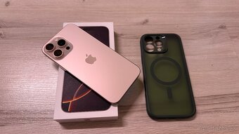 Vymenim iPhone 16 Pro Max 256gb Desert Titanium kupeny O2 - 5