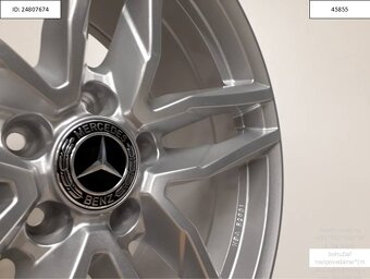 Mercedes A, B, C, GLC, GLA, GLK, alu disky R19 9J 5x112 ET49 - 5