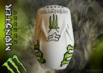 Fox V3 Ricky Carmichael Monster Pro Matte 12 Helmet (vel. L) - 5