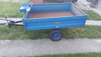 Prívesný vozík PVT400 tera vari agzat malotraktor - 5