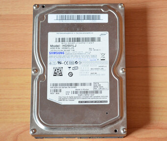3,5" HDD 1TB, 500GB - 5