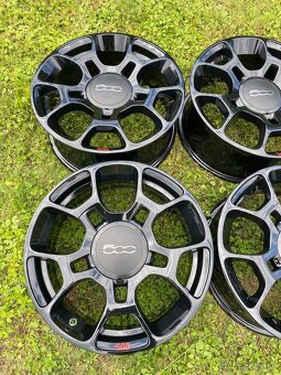 ALU KOLESÁ FIAT 500 BLACK 4X98 R16 - 5