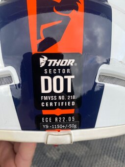 Thor Sector Racing detská prilba - 5