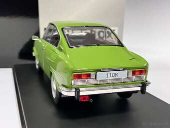 ŠKODA 110R ZELENÁ 1/24 WHITEBOX - 5