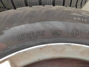Predám zimné pneu Matador 195/65 R15 + elektróny 5x112 R15 - 5