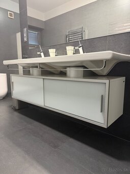 Dizajnové dvojumyvadlo so skrinkou (2ks) - 5
