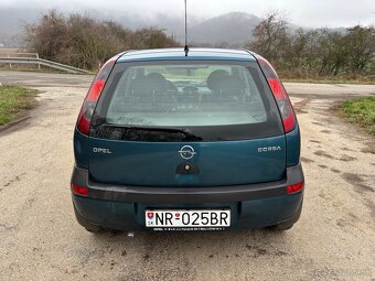Opel Corsa C 1.0 12V benzín nová STK - 5