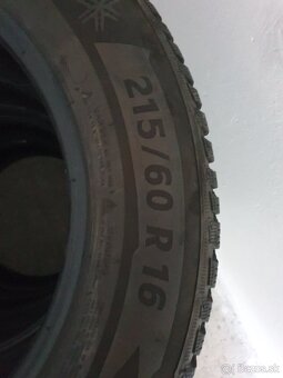 Predám pneu MICHELIN ALPIN 5 215/60/R16 - 5
