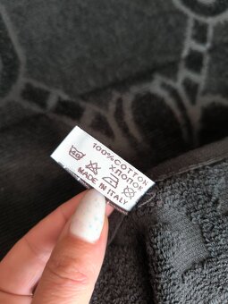 Luxusná osuška Gucci - čierna - 5