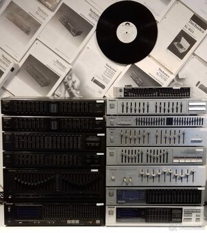 TECHNICS equalizery. Antracit + strieborne. SKUPINA = AE00a - 5