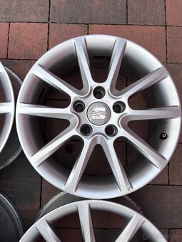 Originálne hliníkové disky Seat R16, 5x112 - 5