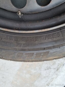 4x100r 15 Bridgestones pneu zimné - 5