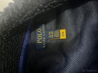 Polo Ralph Lauren – modrá huňatá bunda XL/TG (18-20) - 5