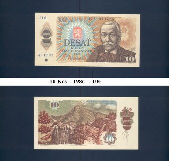 Bankovky Československo 2 - 5