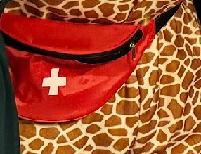 Kostým žirafy Melmana z Madagaskaru pre dospelých L-XL - 5