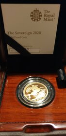 Predám Zlaté mince Royal Mint - Sovereign Proof 2017-2020 - 5