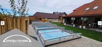 Zastrešenie bazéna, bazénu, 420 x 850 x 80cm - SYSTEM COVERS - 5
