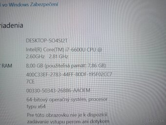 Lenovo Thinkpad t560 ,Intel(R) Core™i7 , 8gb ram ,240gb ssd - 5