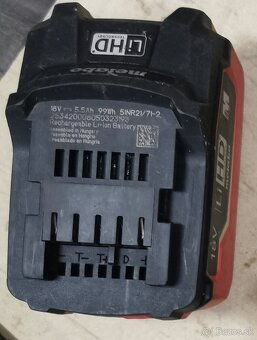 Metabo bateria 18v 5,5ah - 5