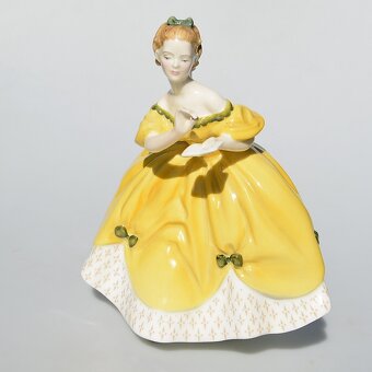 Royal Doulton Zberateľská porcelánová soška Dáma na plese - 5