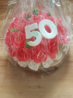 Mydlová kytica/torta - 5