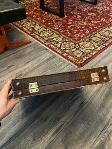 Retro kufrík atašé krokodília koža I vintage I - 5