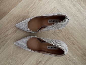 STEVE MADDEN strieborné lodičky - 5