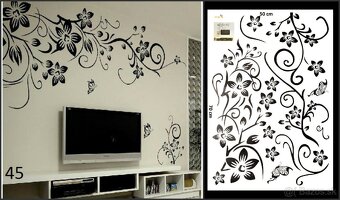 Dekoračné nálepky na stenu 3 - 5