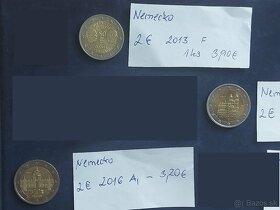 Zbierka nemeckých výročných dvojeurových "2EUR" mincí - 5