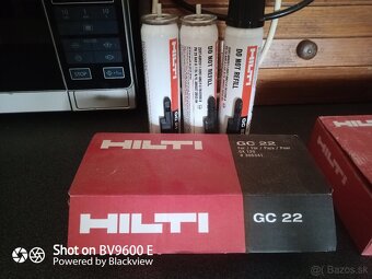 Klince a Plyn do Hilti - 5