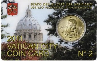 Vatikan Papez Frantisek CoinCard 50 euro cent - 5