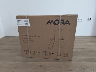Komínový digestor Mora OV 686 GB, čierne sklo - NOVÝ - 5
