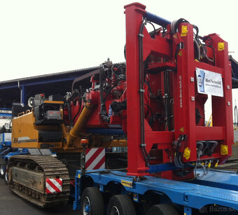 70t tunel bagr panely Liebherr R954C Litronic panelování - 5