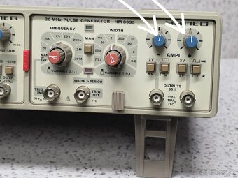 HAMEG HM8001 》FUNCTION G. HM8030-4 》20MHz PULSE G. HM8035 - 5