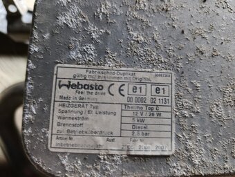 WEBASTO THERMO TOP C - 5