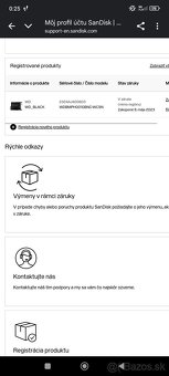 Wd c50 black Xbox card karta 1TB - 5