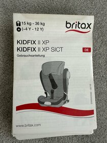 Britax KIDFIX ll XP SICT 15-36 kg - 5