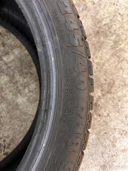 245/40r18 zimné pneu 2x Michelin 2x orium - 5
