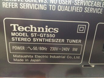 Technics Tuner ST -GT 550 - 5