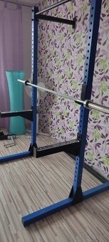 Half rack -stojan, nastaviteľné ramená - 5