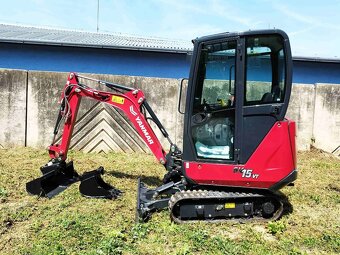 Pásové rypadlo Yanmar SV15VT RV2024 minibager (1,7ton) - 5