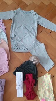 Balík dievčenského oblečenia 62/68 - 5