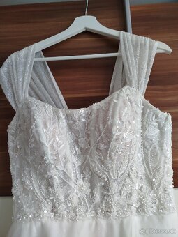 Svadobné šaty vel. 40 - 5