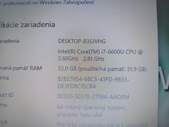 HP elitebook 820 G3 ,Intel® Core™ i7 , 32gb ram , ssd + hdd - 5