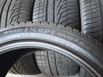 295/35 r21 zimné pneumatiky Hankook 7,5-8mm - 5